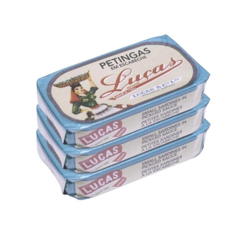 Kleine Sardinen in Escabeche Luças 90g